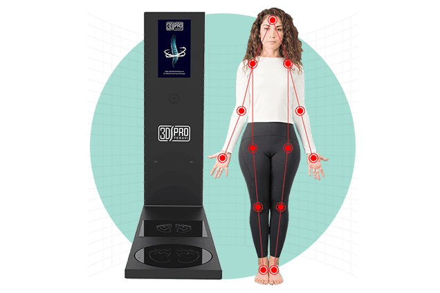 3D Pro Terapi postür analiz sistemi